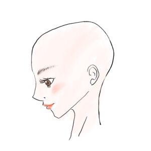 イラストでわかる 頭の形に悩んでる女性必見 ちょっとのコツで理想の髪型に Lilou リル 公式hp