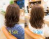 お客様スタイル１５７ ヘアビューロン【26.5ミリ】と【34.0ミリ】の仕上がりの違い