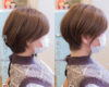お客様ヘアスタイル２８０　首が長く見えるショートカットとは？？
